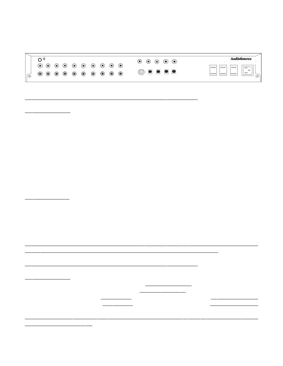 Hooking it all up | AudioSource PreAmp/Tuner Two User Manual | Page 5 / 9