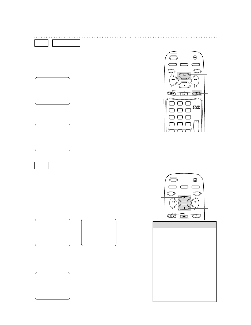 20 pausing playback, Pausing playback, Helpful hints | Dvd audio cd dvd | Philips DVD781CH99 User Manual | Page 20 / 51