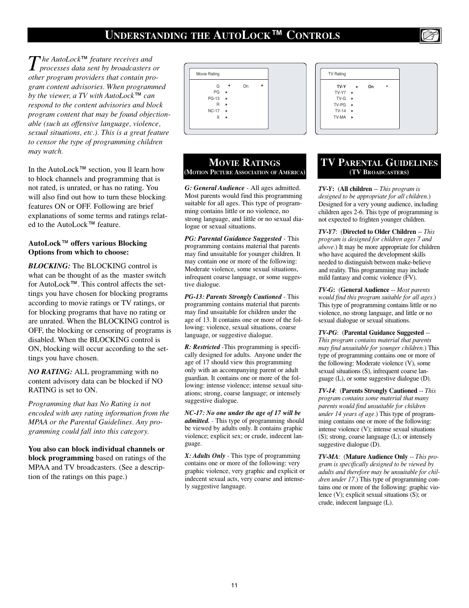 Tv p, Nderstanding the, Ontrols | Philips 15PF8946-37 User Manual | Page 11 / 39