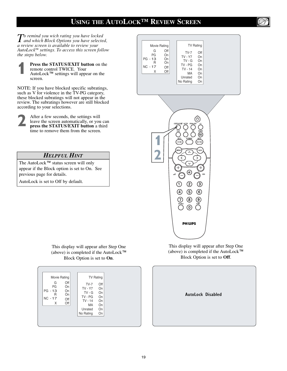 Philips 15PF8946-37 User Manual | Page 19 / 39