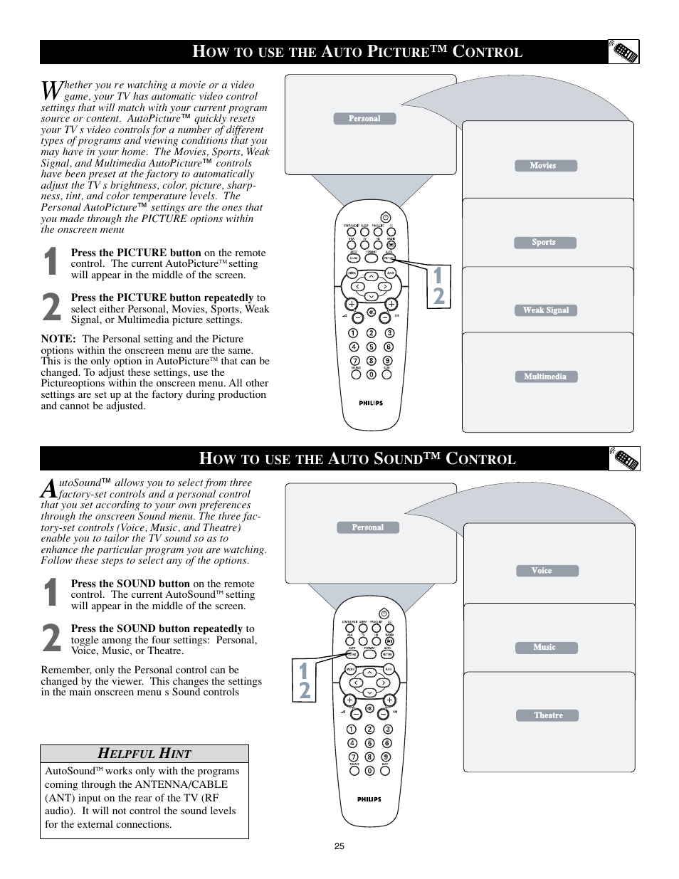 Philips 15PF8946-37 User Manual | Page 25 / 39