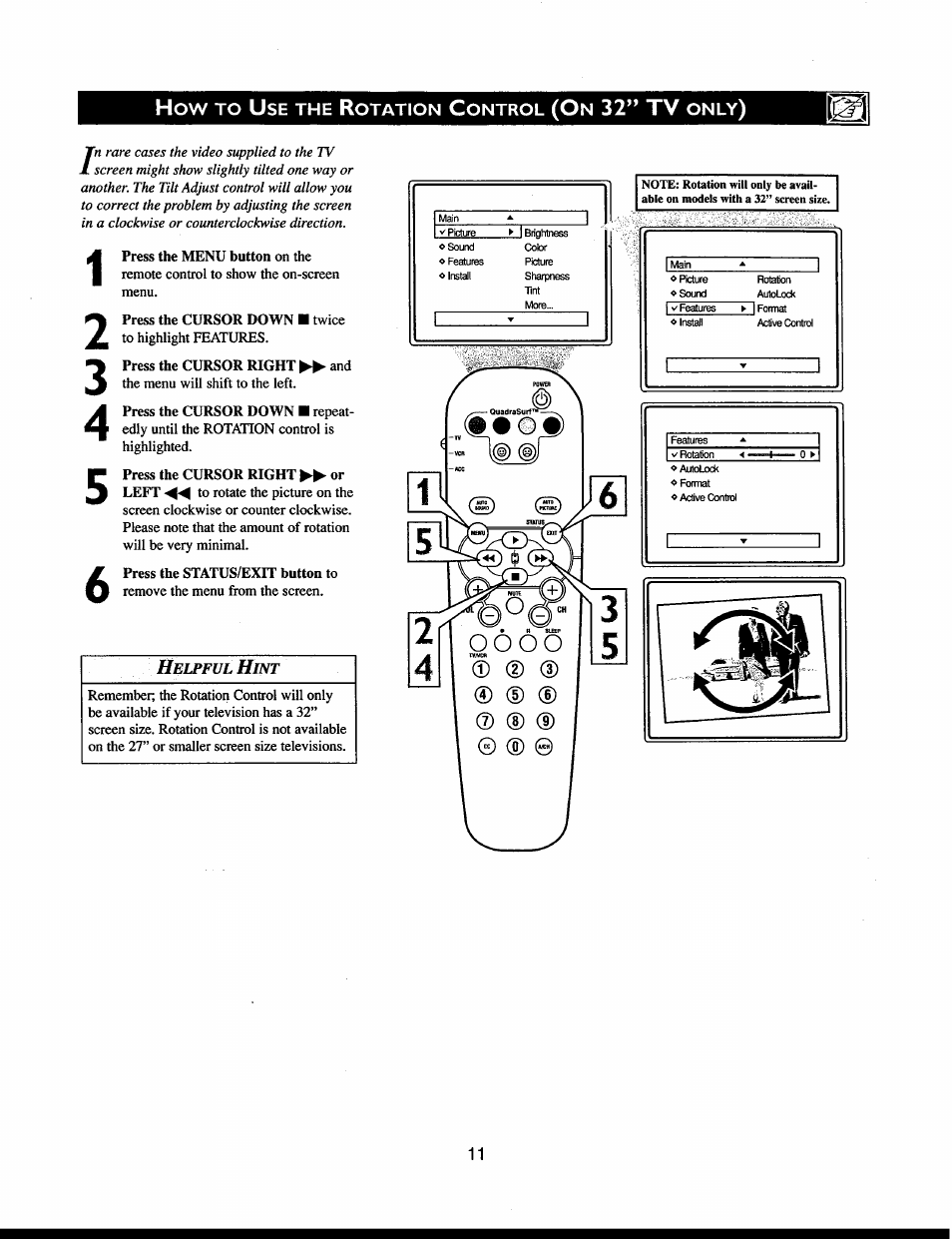 Philips 32PT663R User Manual | Page 11 / 40