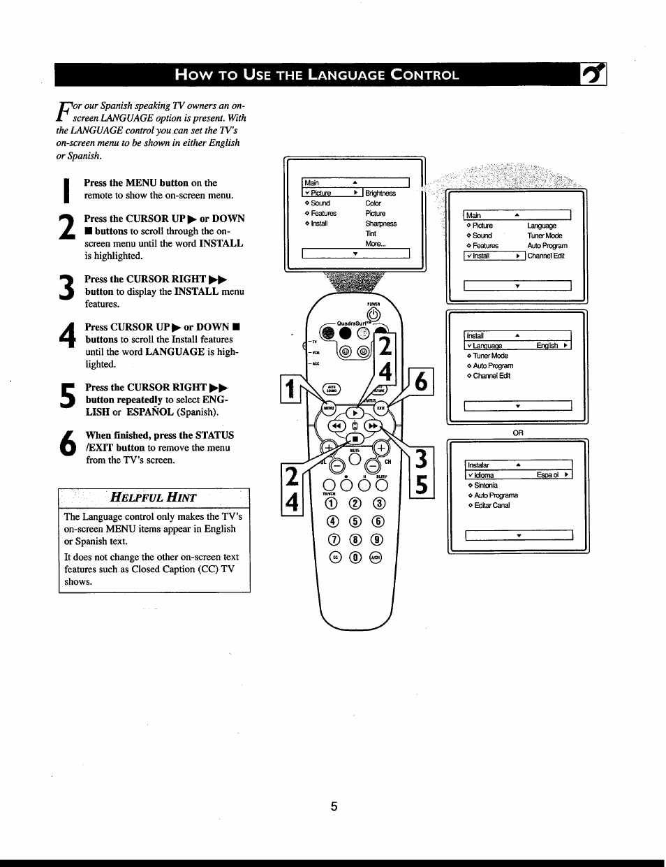 How to u | Philips 32PT663R User Manual | Page 5 / 40