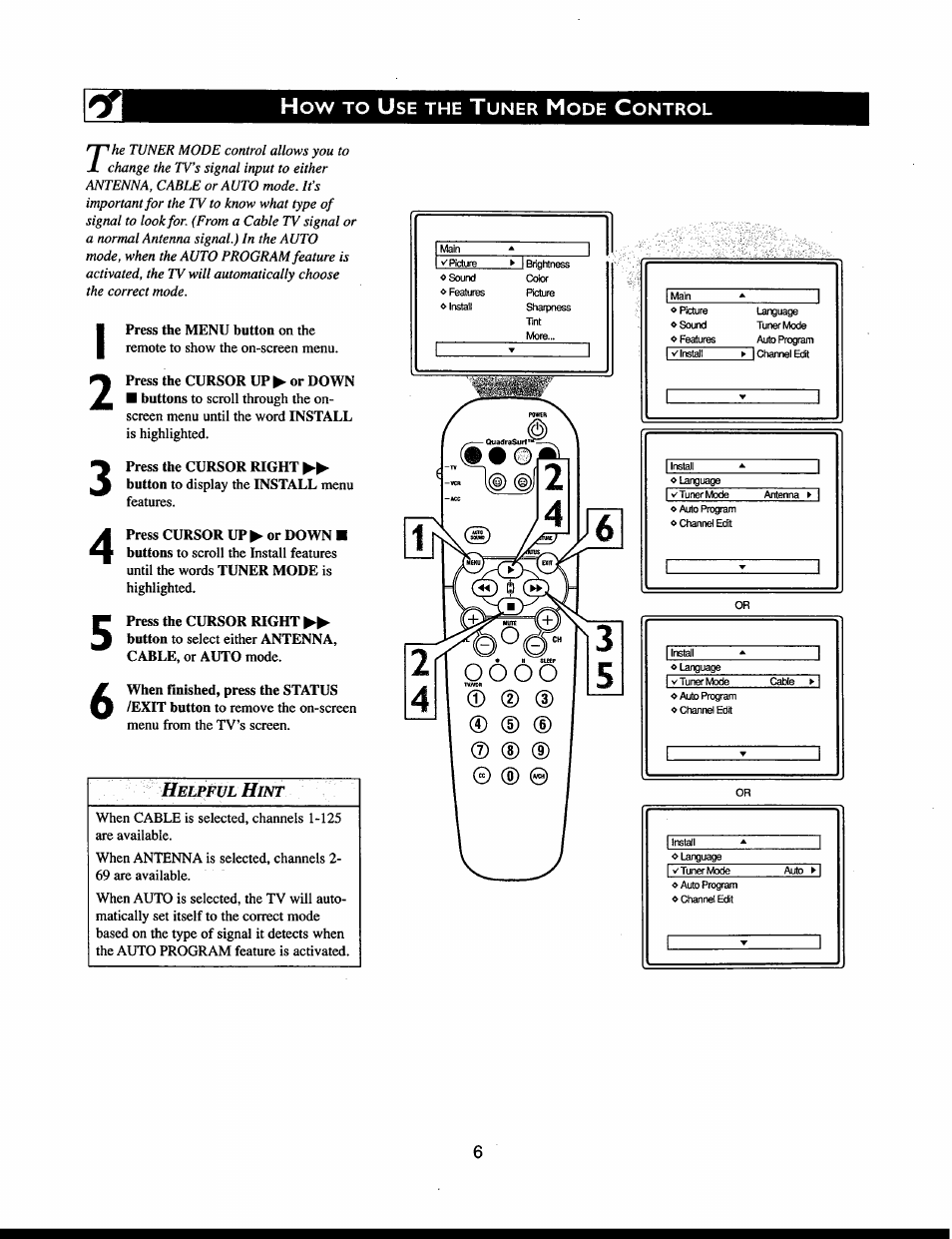 How to u | Philips 32PT663R User Manual | Page 6 / 40