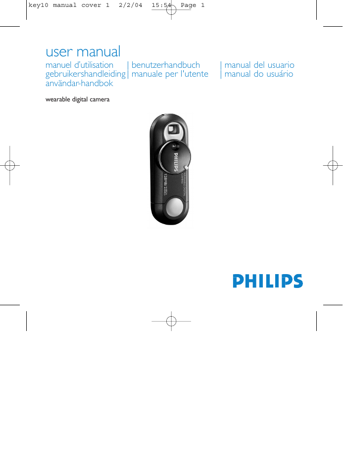 Philips KEY010-17 User Manual | 15 pages