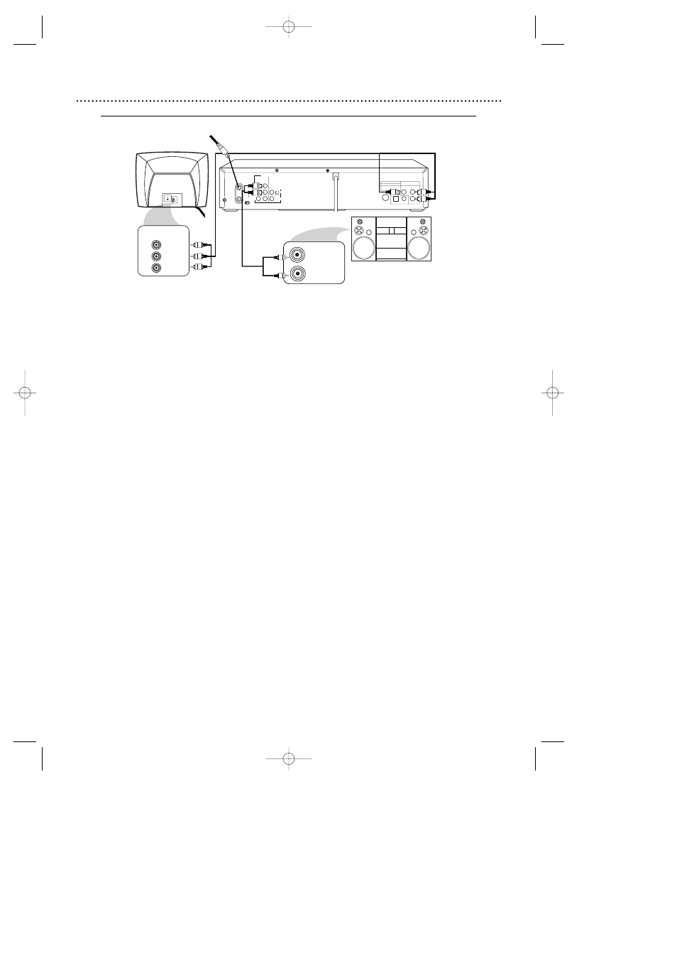 Hookups (cont’d) 13 | Philips DV910VHS98 User Manual | Page 13 / 88