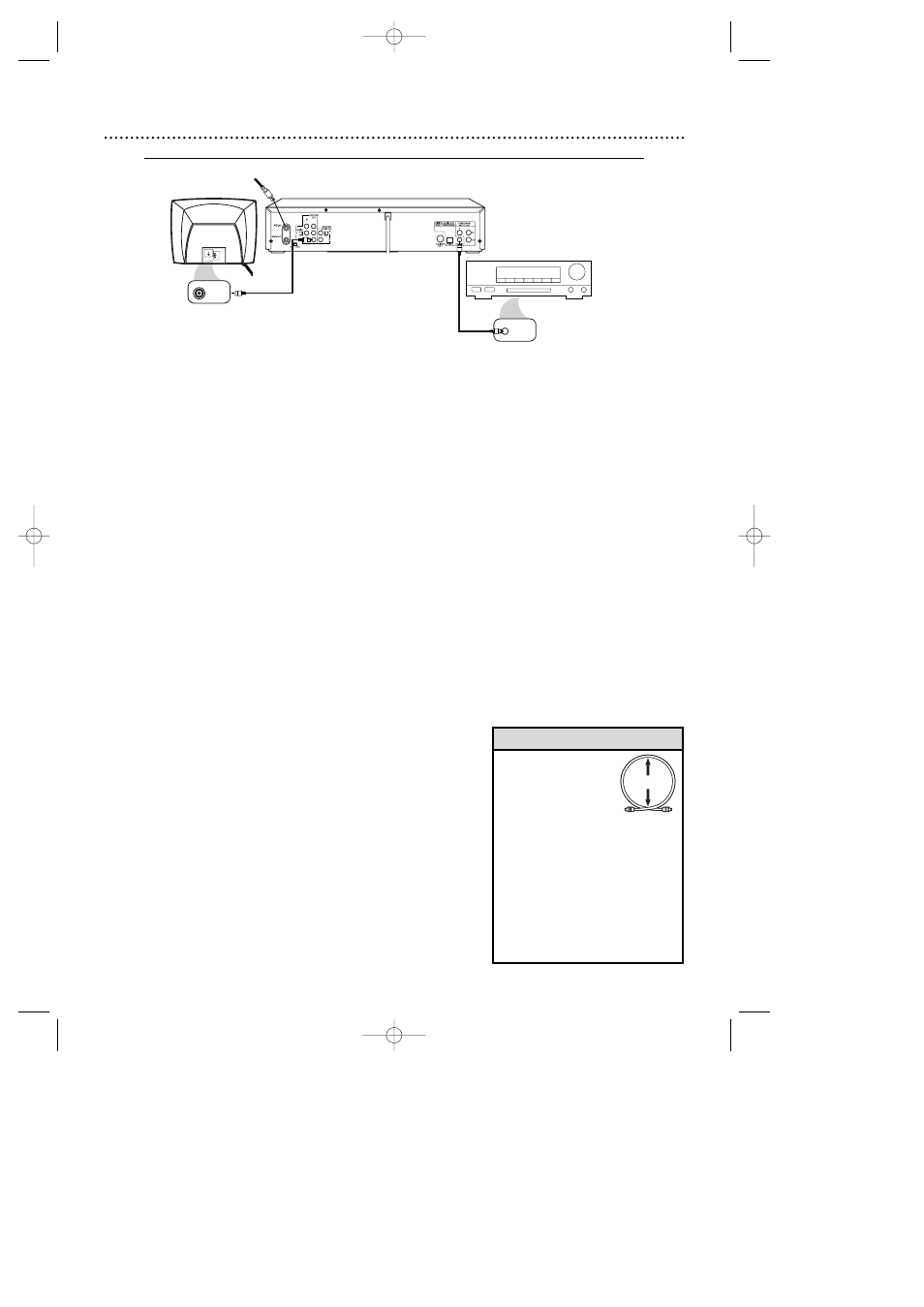 14 hookups (cont’d) | Philips DV910VHS98 User Manual | Page 14 / 88