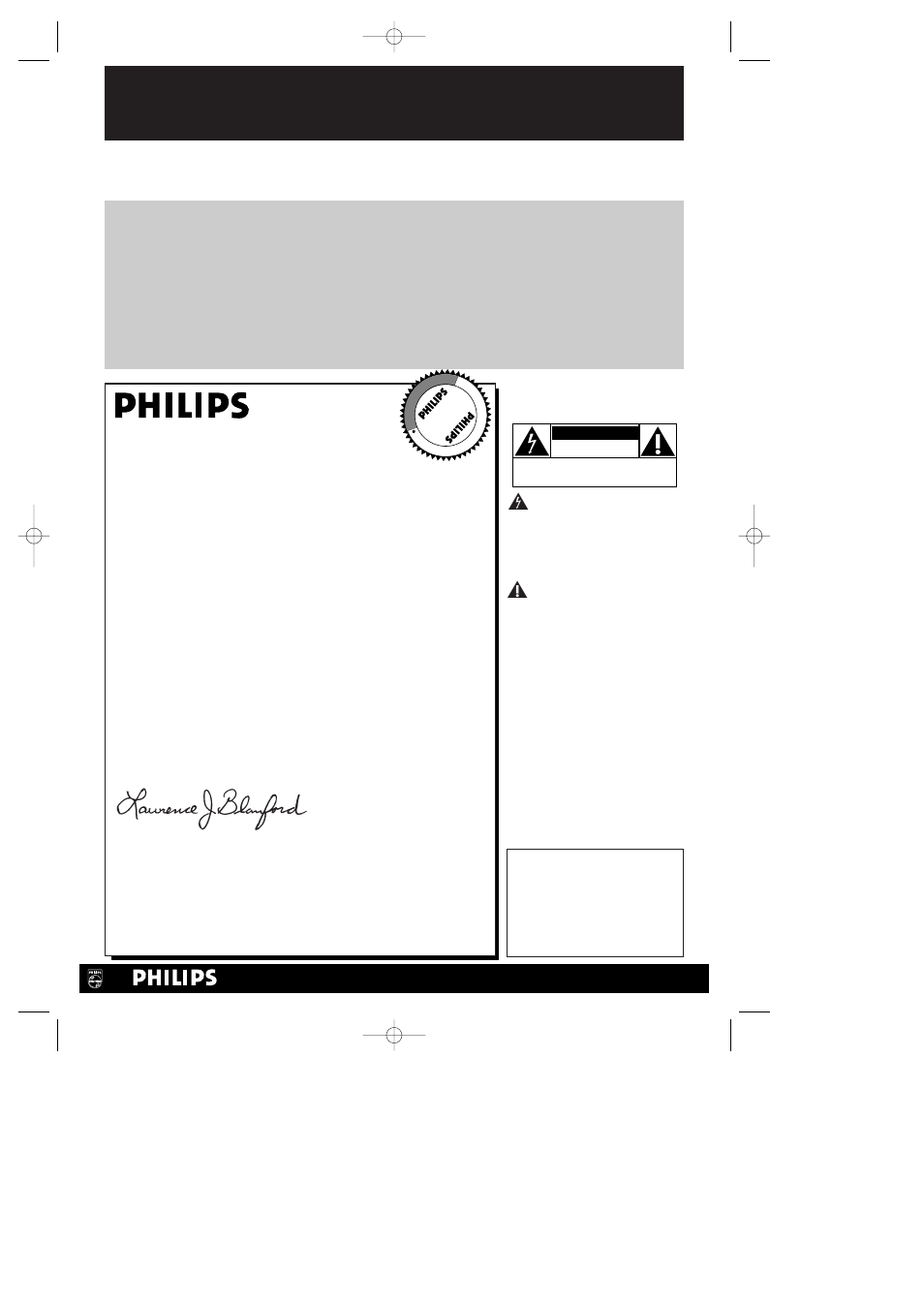 Safety, Warranty verification, Owner confirmation | Model registration, Hurry, Know these, Symbols | Philips DV910VHS98 User Manual | Page 2 / 88