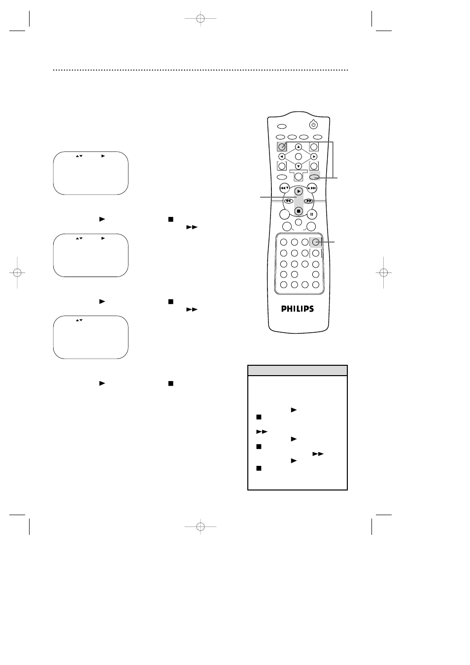 22 language selection (vcr), Helpful hint | Philips DV910VHS98 User Manual | Page 22 / 88