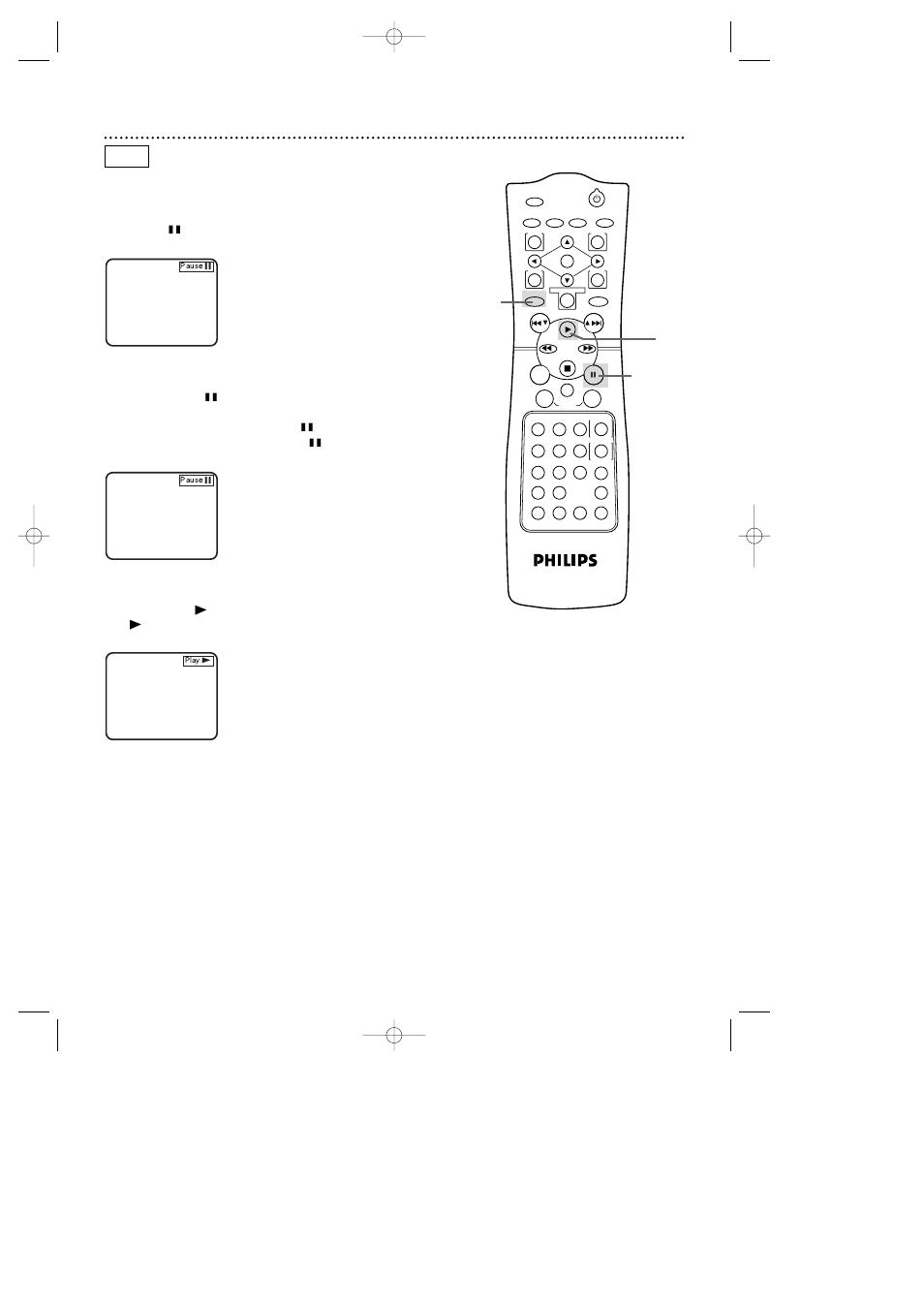 Step by step playback 53 | Philips DV910VHS98 User Manual | Page 53 / 88