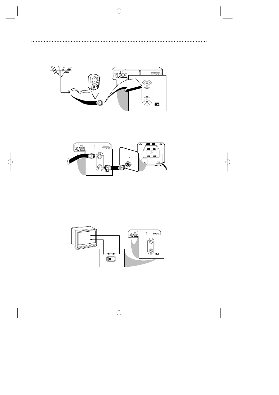 Hookups (cont’d) 9 | Philips DV910VHS98 User Manual | Page 9 / 88