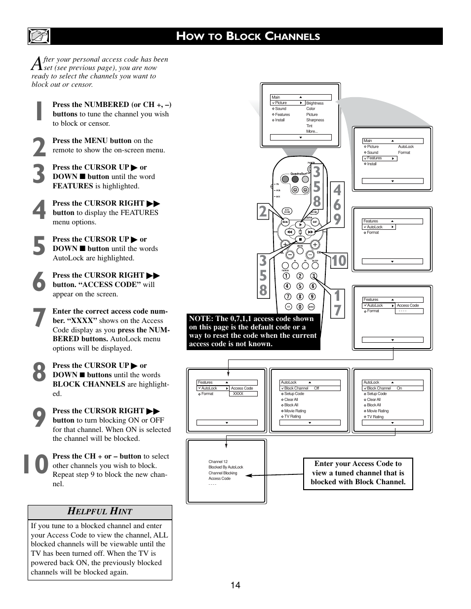 Philips 27PT643R-17 User Manual | Page 14 / 40