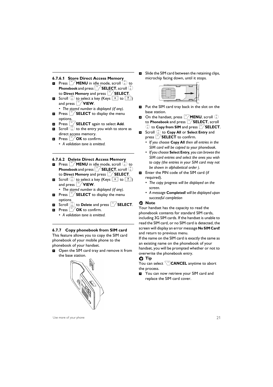 Philips SE7452B-37 User Manual | Page 23 / 48