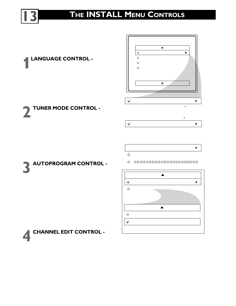 Install m | Philips 20PS40S User Manual | Page 17 / 34