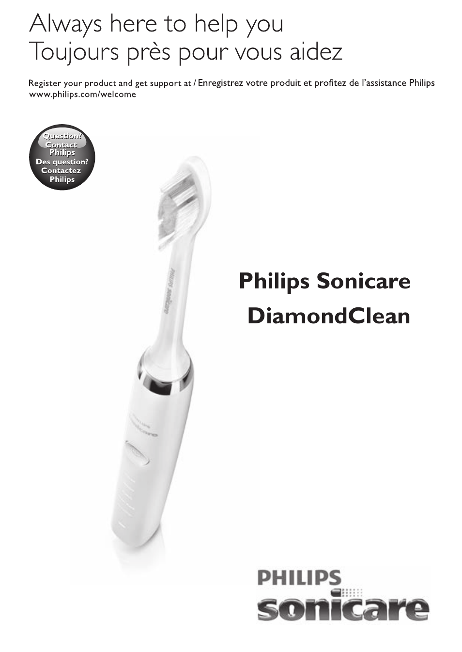 Philips Sonicare DiamondClean Rechargeable sonic toothbrush HX9352-04 5 modes 2 brush heads Glass charger travel case Limited Black Edition User Manual | 52 pages