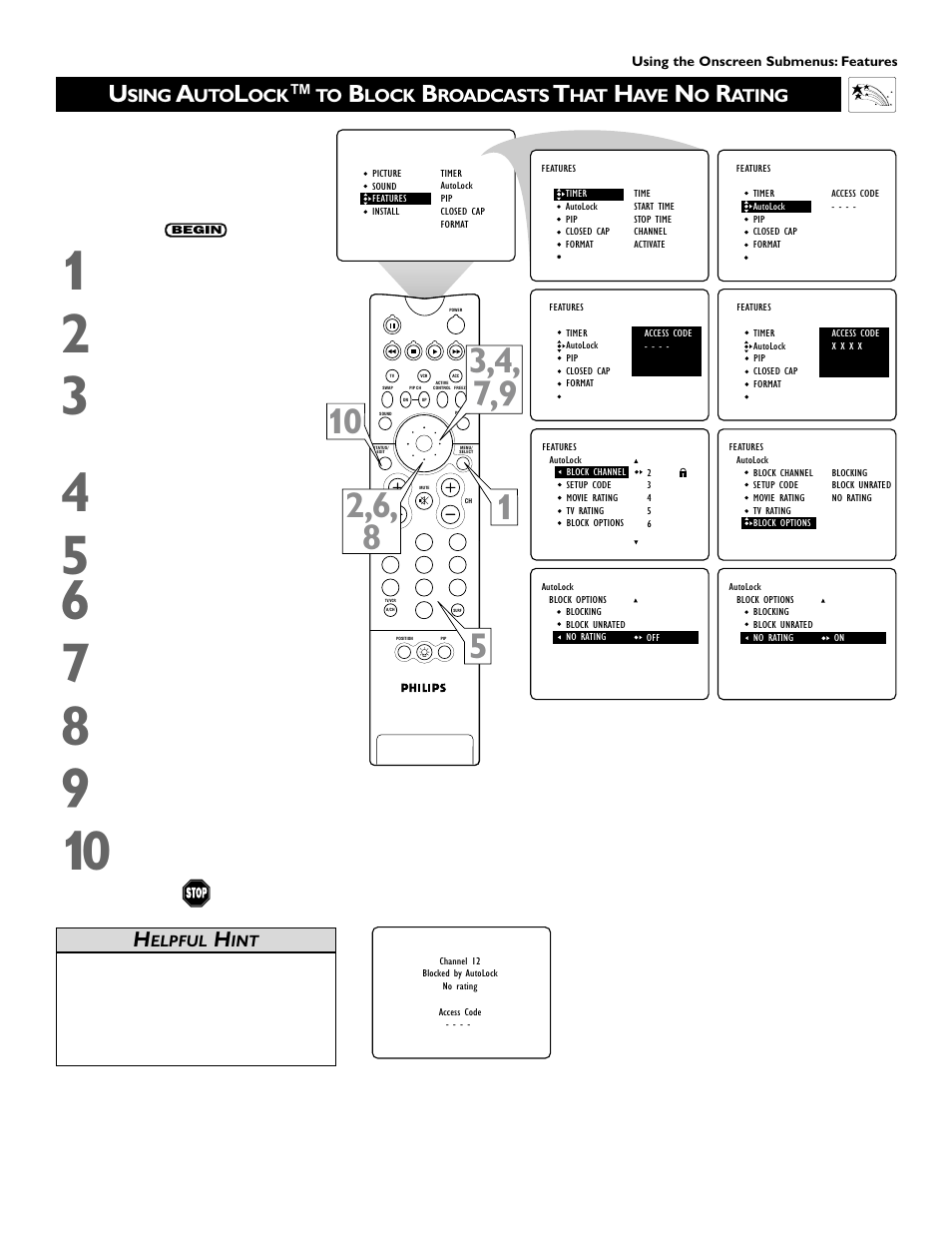 Philips 46PP9352 User Manual | Page 51 / 68