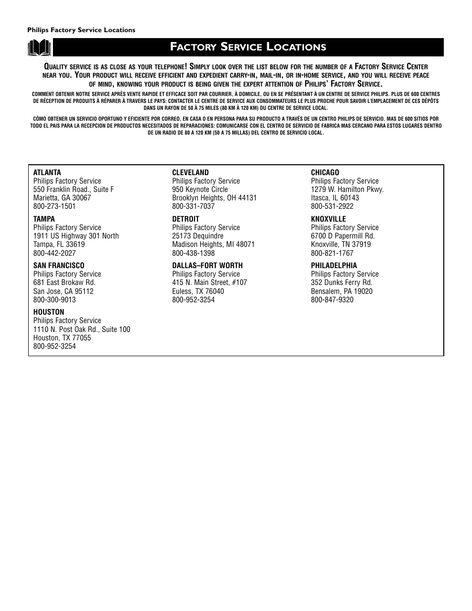 Philips 46PP9352 User Manual | Page 66 / 68