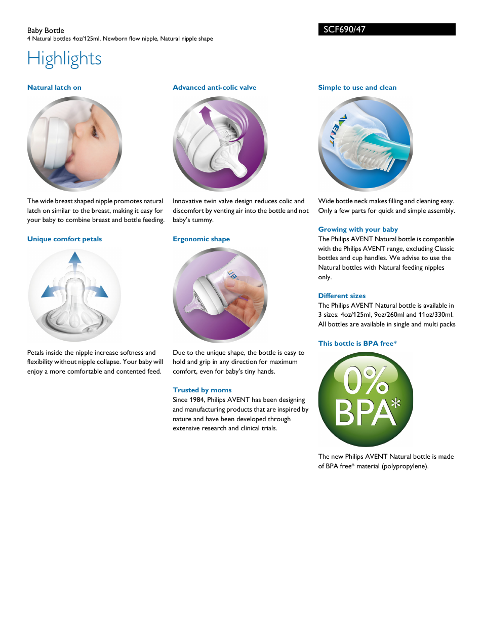 Highlights | Philips SCF690-47 User Manual | Page 2 / 3