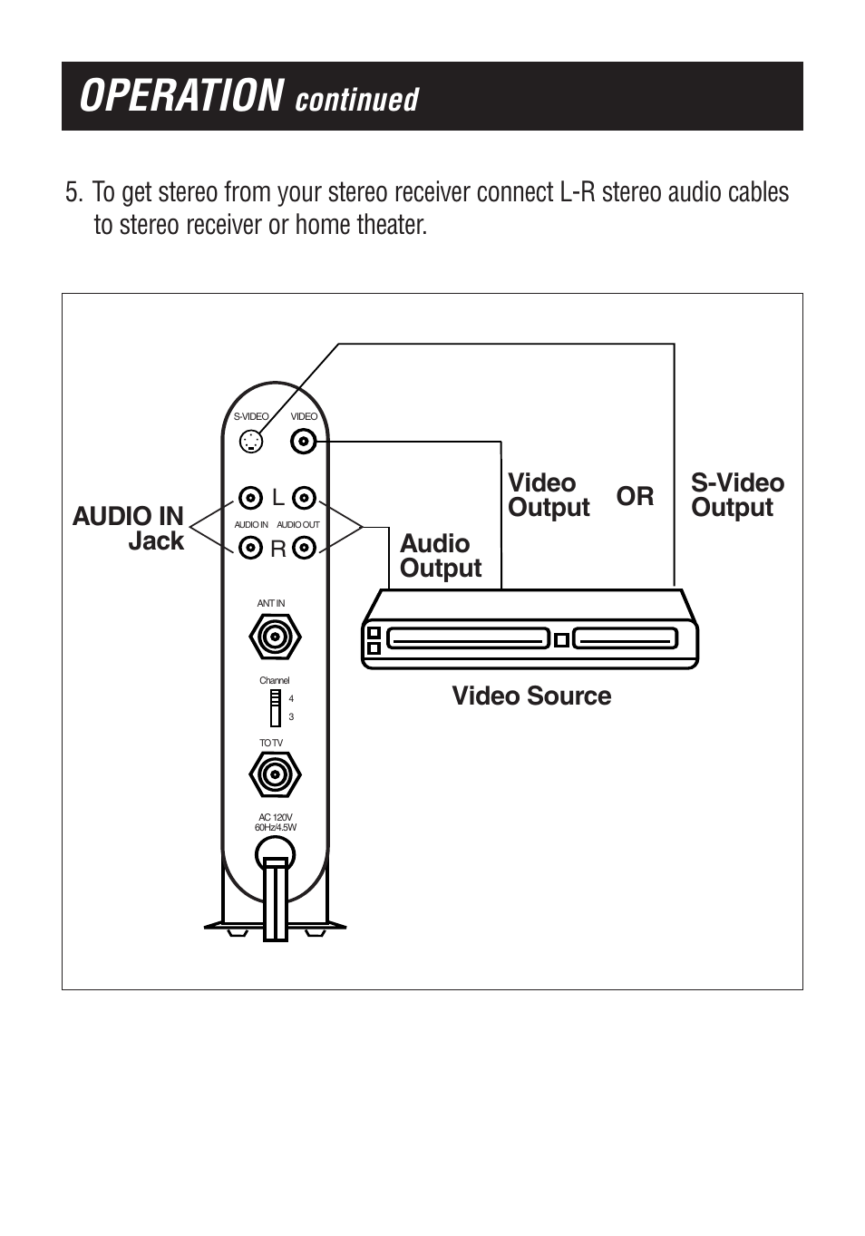 Operation, Continued | Philips US2-PH61156 User Manual | Page 9 / 24