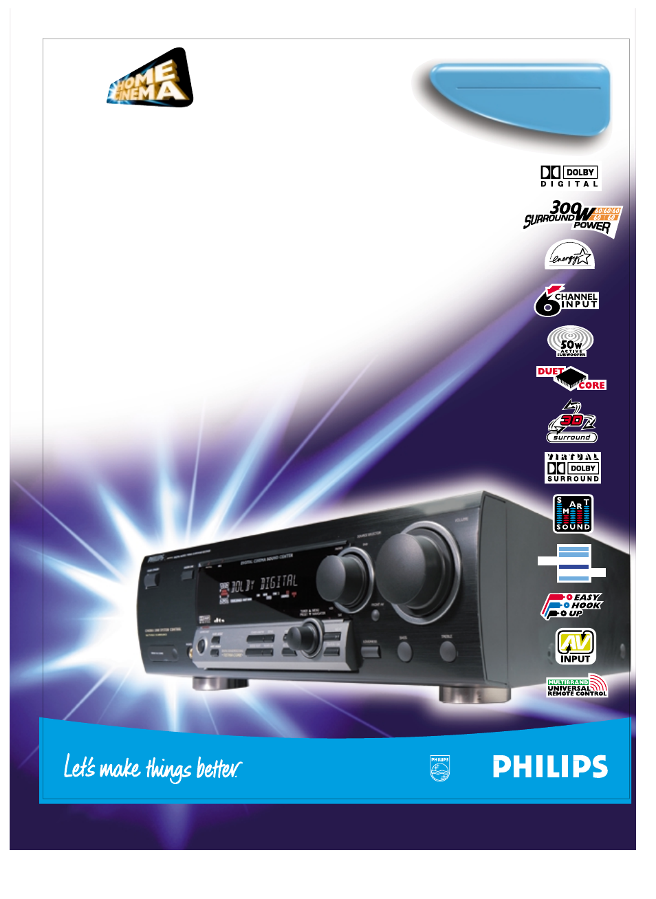 Philips FR965DHT User Manual | 2 pages