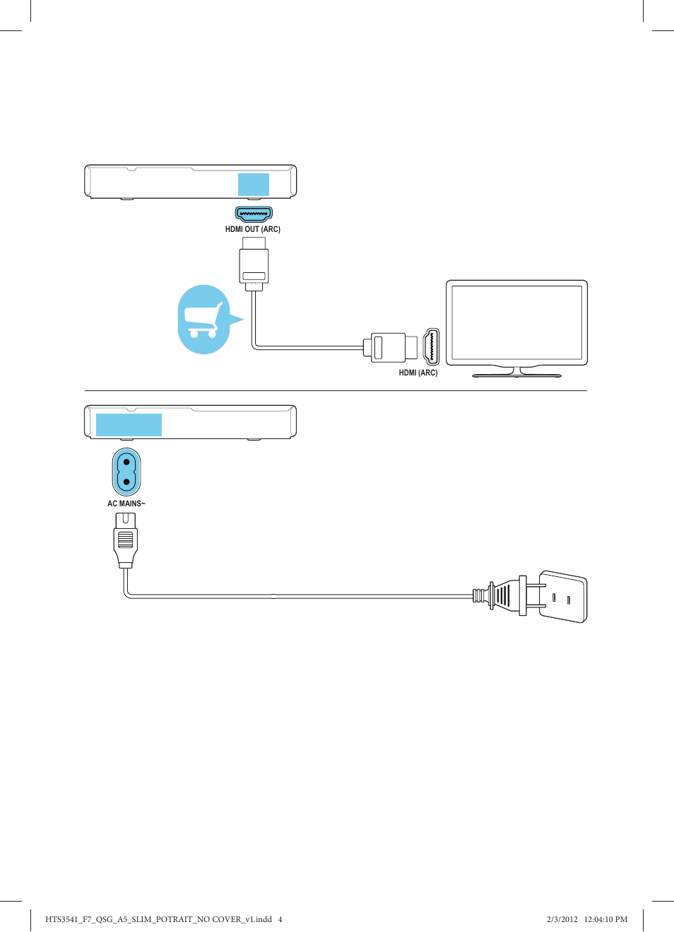 Philips HTS3541-F7 User Manual | Page 4 / 9