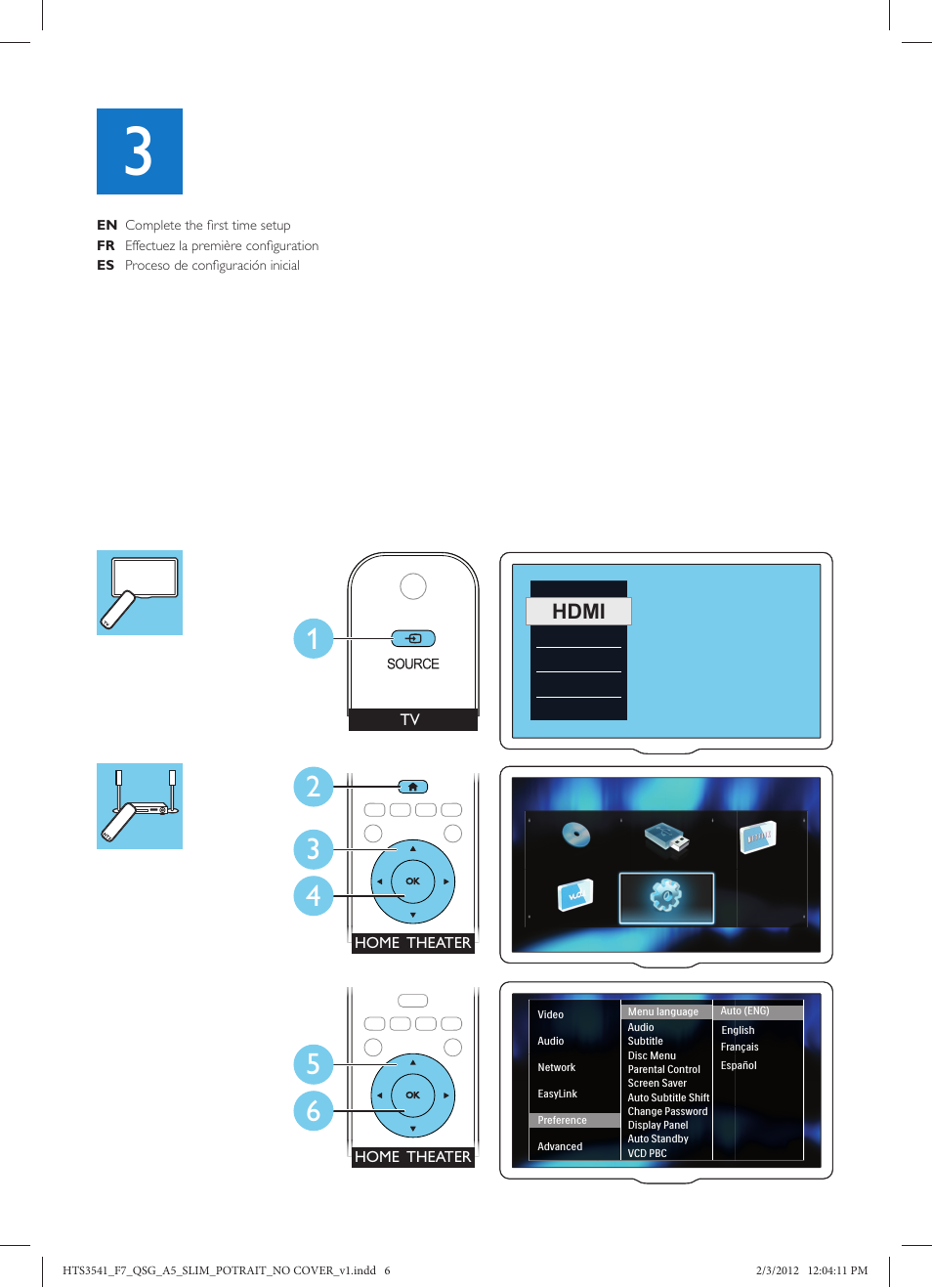 Hdmi | Philips HTS3541-F7 User Manual | Page 6 / 9