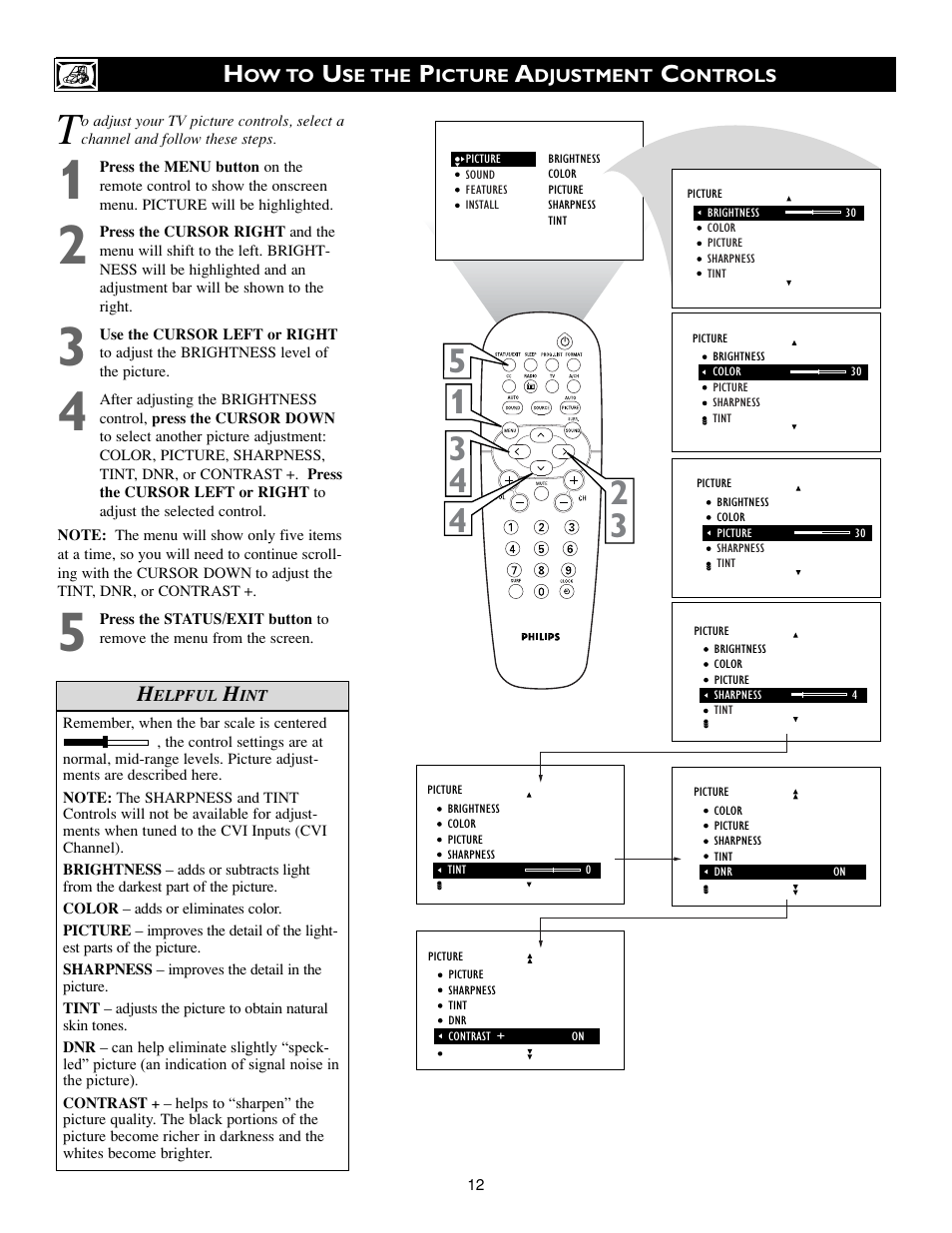 Philips 20PF7835-37B User Manual | Page 12 / 46