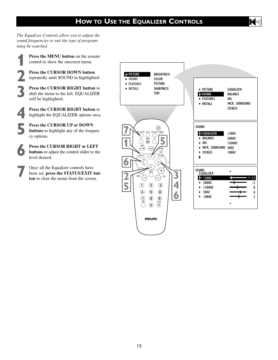 Philips 20PF7835-37B User Manual | Page 13 / 46