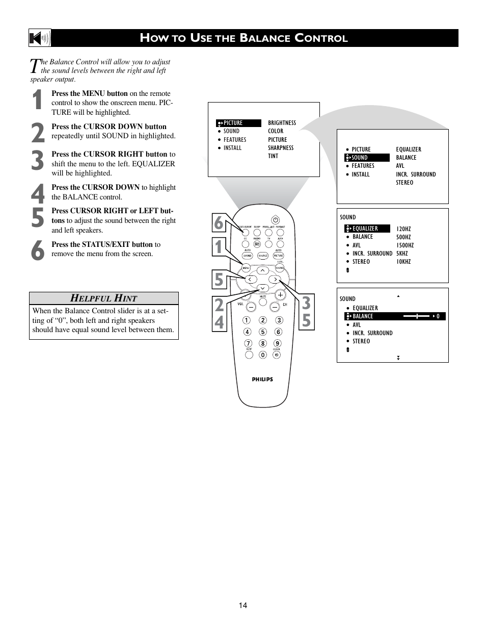 Philips 20PF7835-37B User Manual | Page 14 / 46