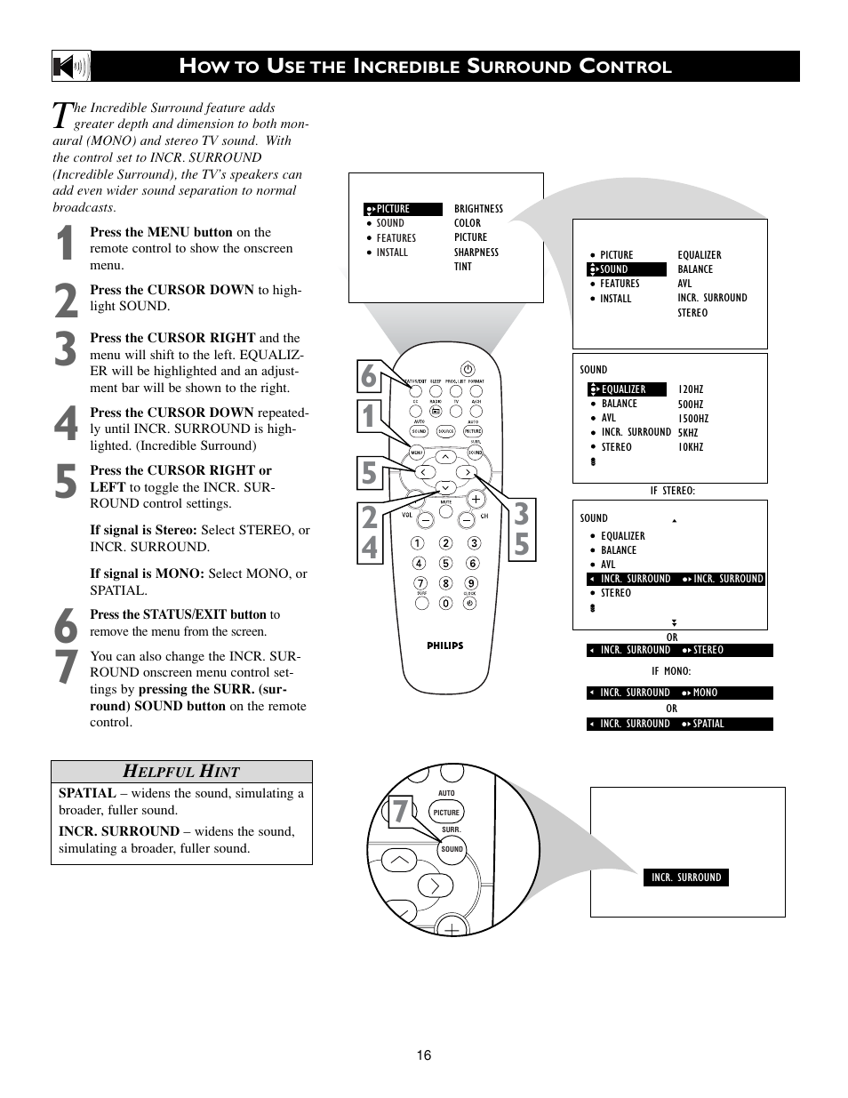 Philips 20PF7835-37B User Manual | Page 16 / 46