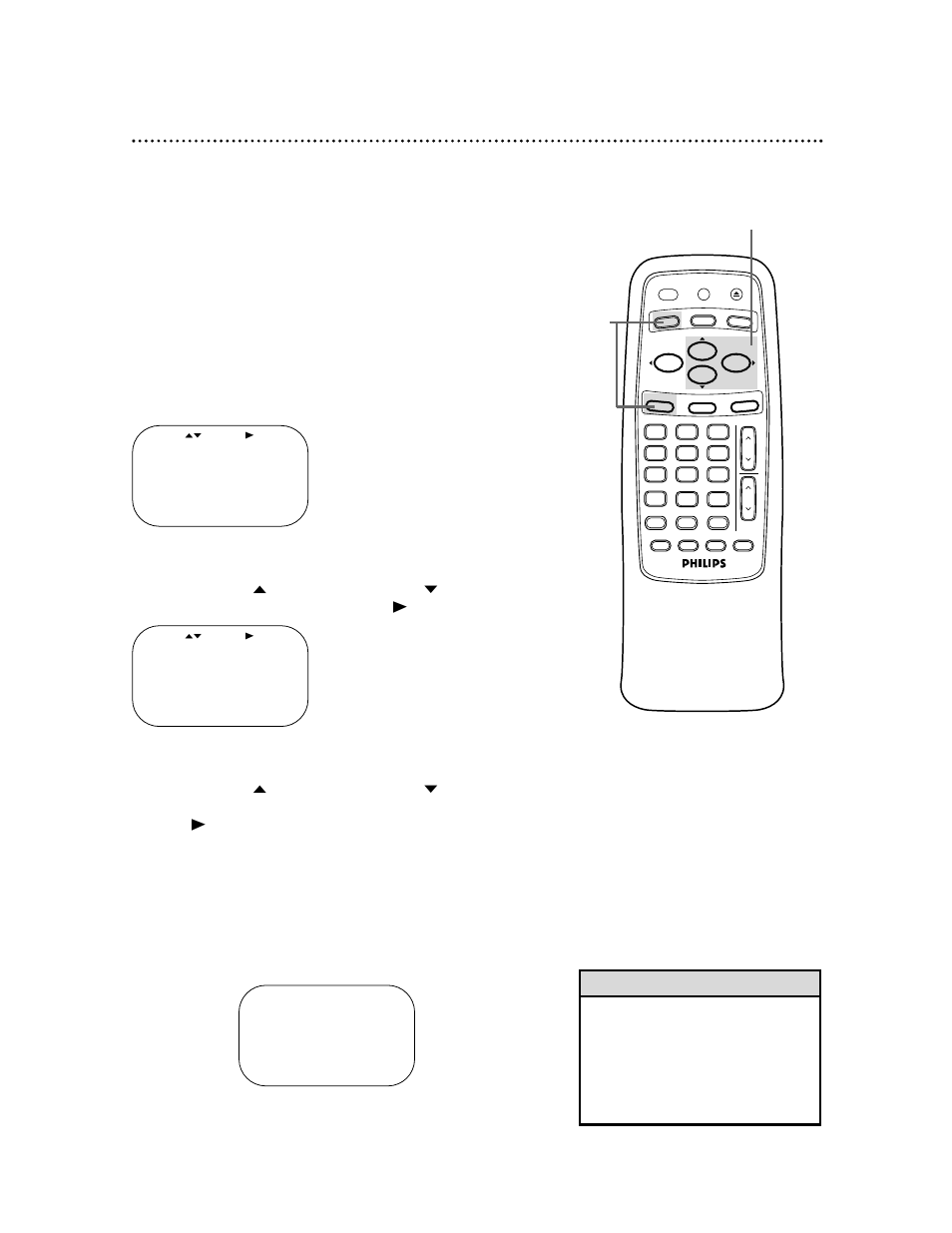 Timer recording 33, Instructions continue on page 34, Helpful hint | Philips VRB612AT User Manual | Page 33 / 56