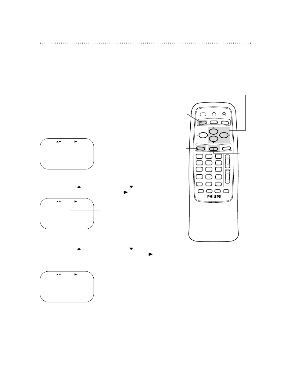 46 blue background | Philips VRB612AT User Manual | Page 46 / 56