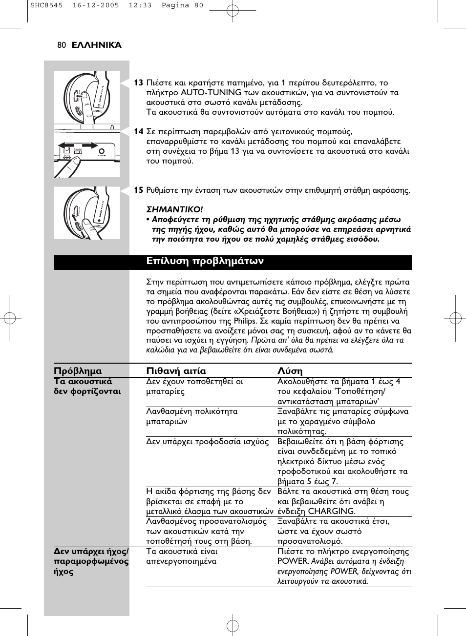 Philips SHC8545-05 User Manual | Page 80 / 149