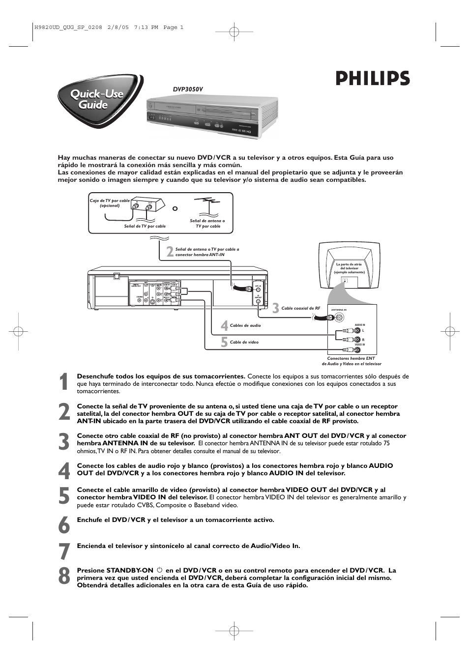 Philips DVP3050V-37B User Manual | Page 5 / 6