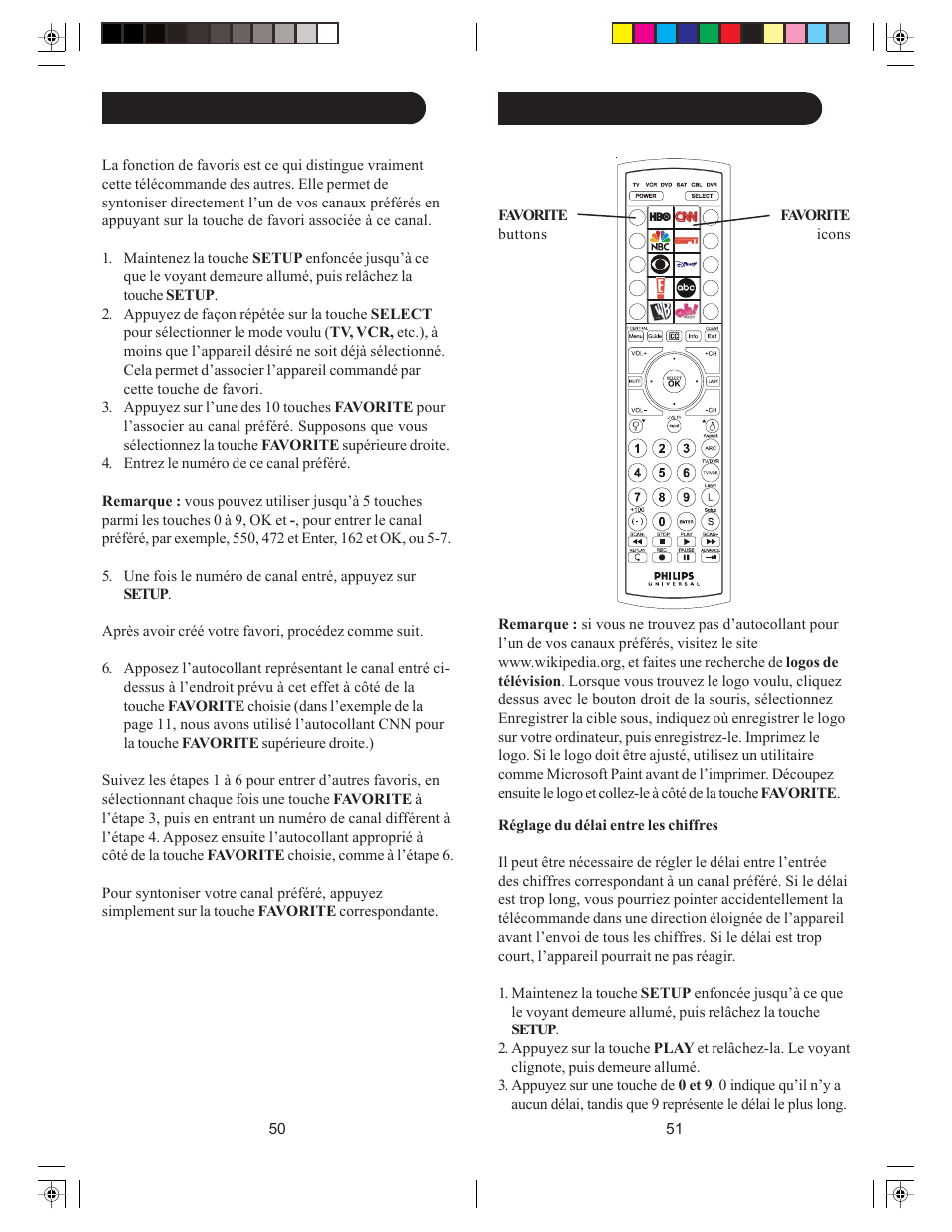 Philips Perfect replacement Universal remote control SRU4106 6 in 1 User Manual | Page 26 / 33