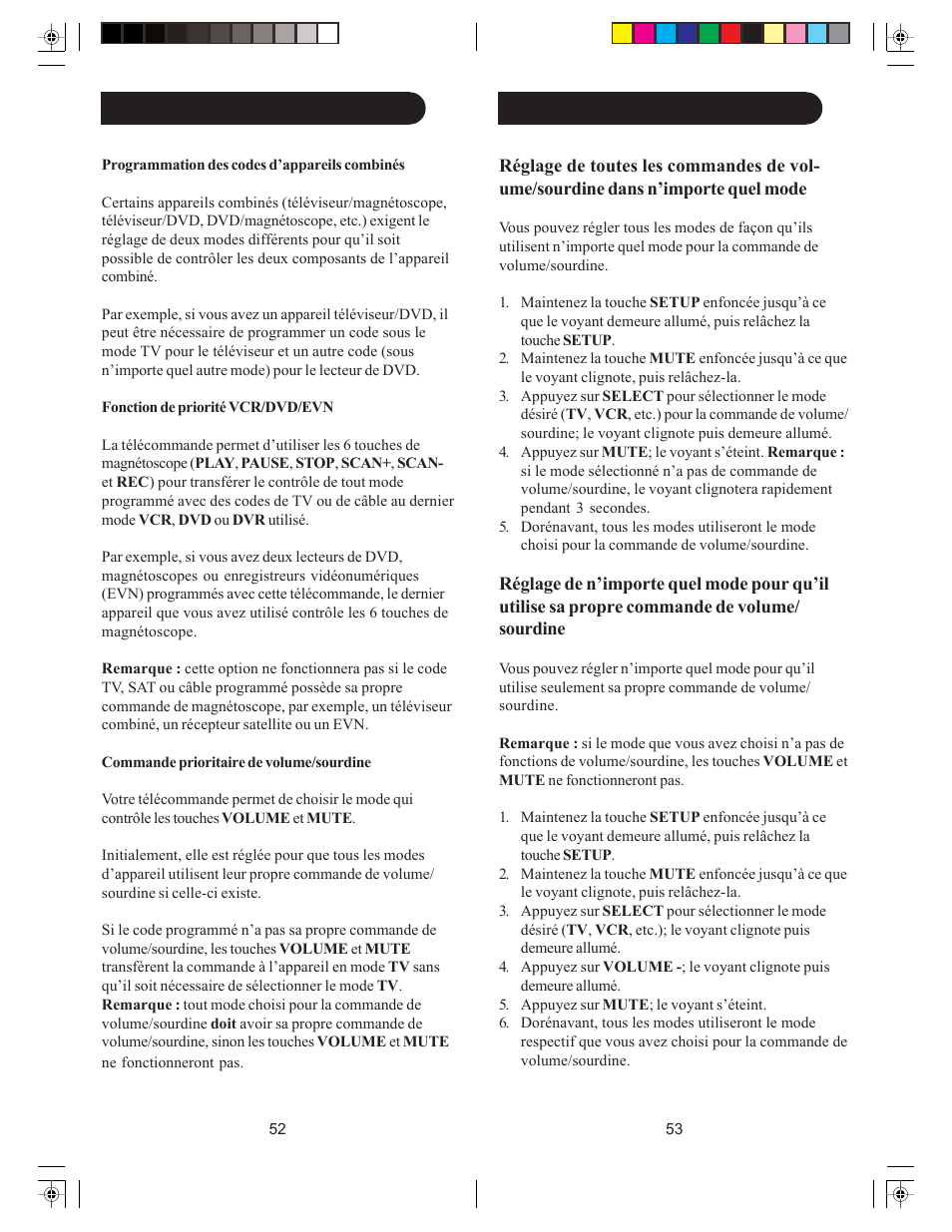 Philips Perfect replacement Universal remote control SRU4106 6 in 1 User Manual | Page 27 / 33