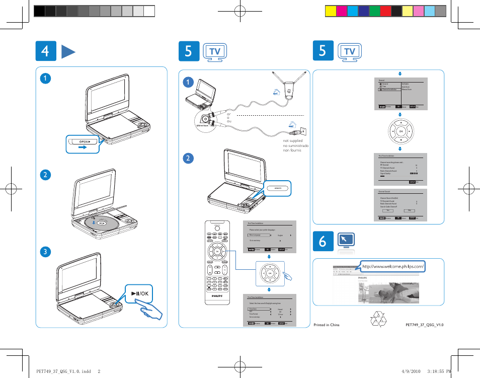 Philips PET749-37 User Manual | Page 2 / 2