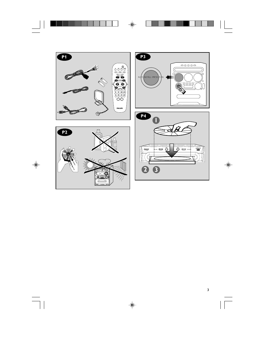 Philips FWM70-07 User Manual | Page 3 / 28