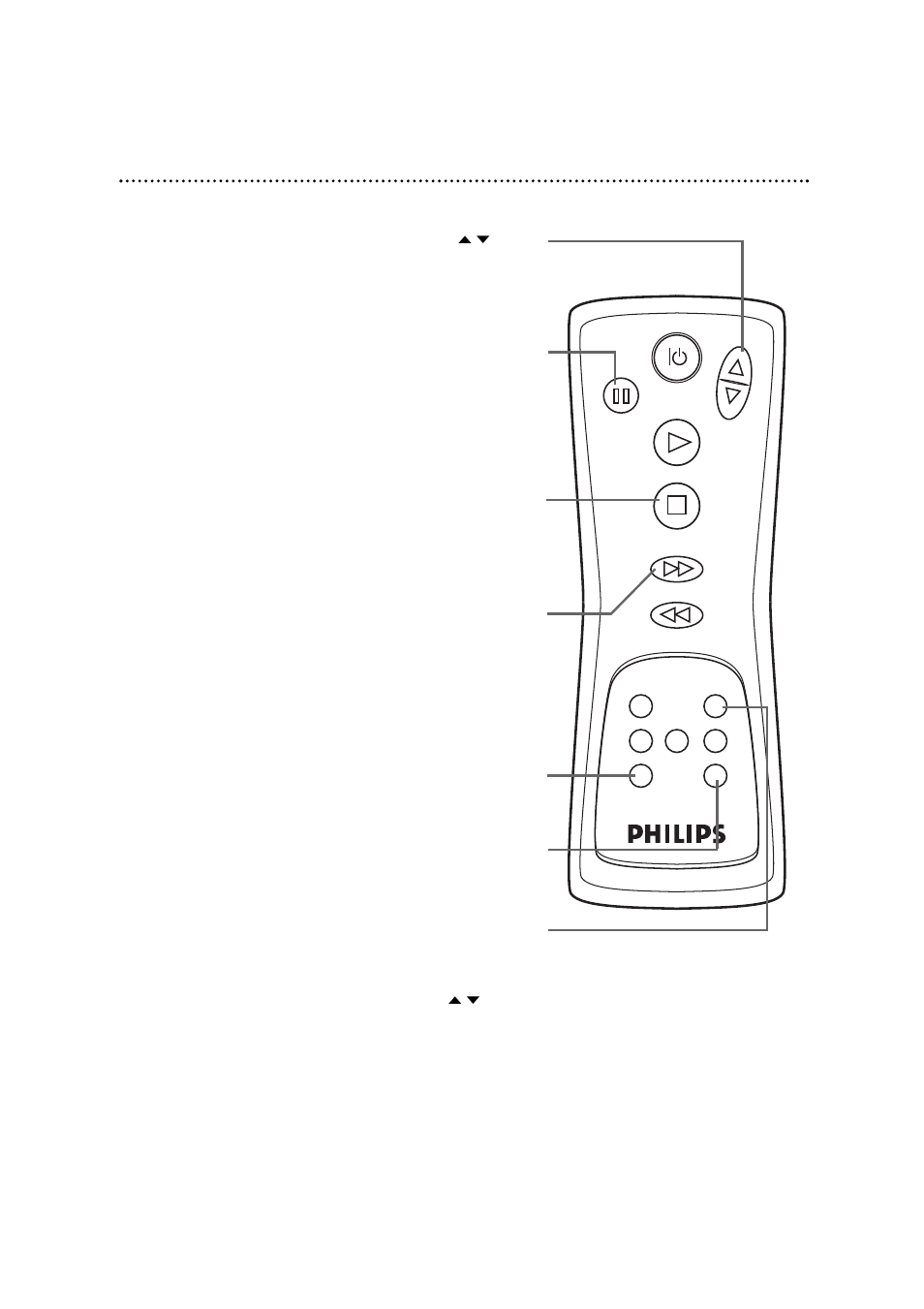 Remote control buttons (cont’d) 19 | Philips VRKD12BL User Manual | Page 19 / 44