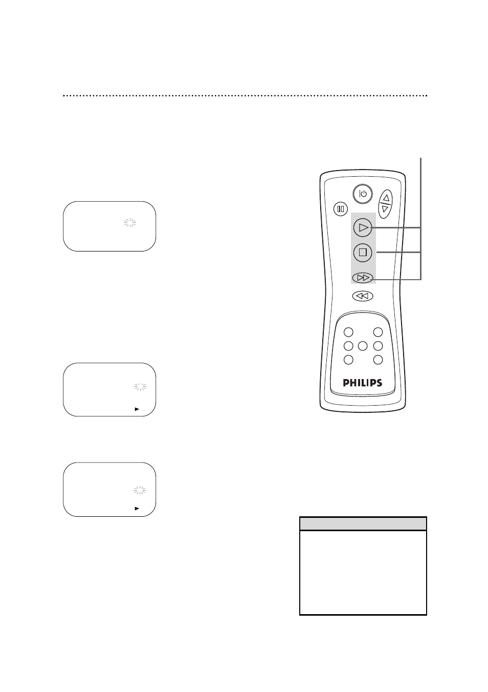 Timer recording (cont’d) 27, Instructions continue on page 28, Helpful hints | Philips VRKD12BL User Manual | Page 27 / 44