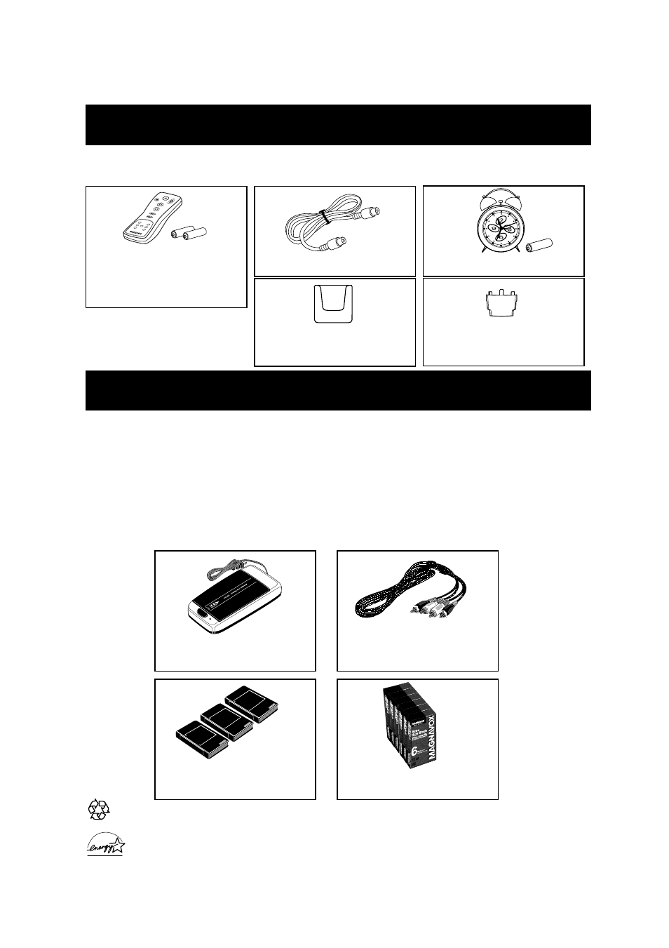 Upplied, Ccessories, Ptional | Philips VRKD12BL User Manual | Page 44 / 44