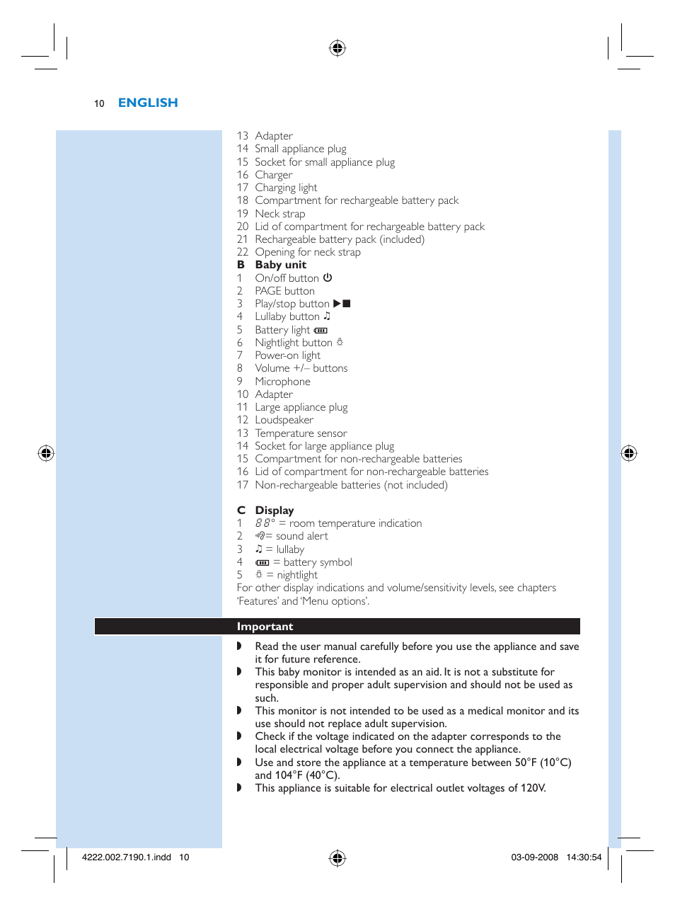 Philips SCD520-00 User Manual | Page 10 / 74