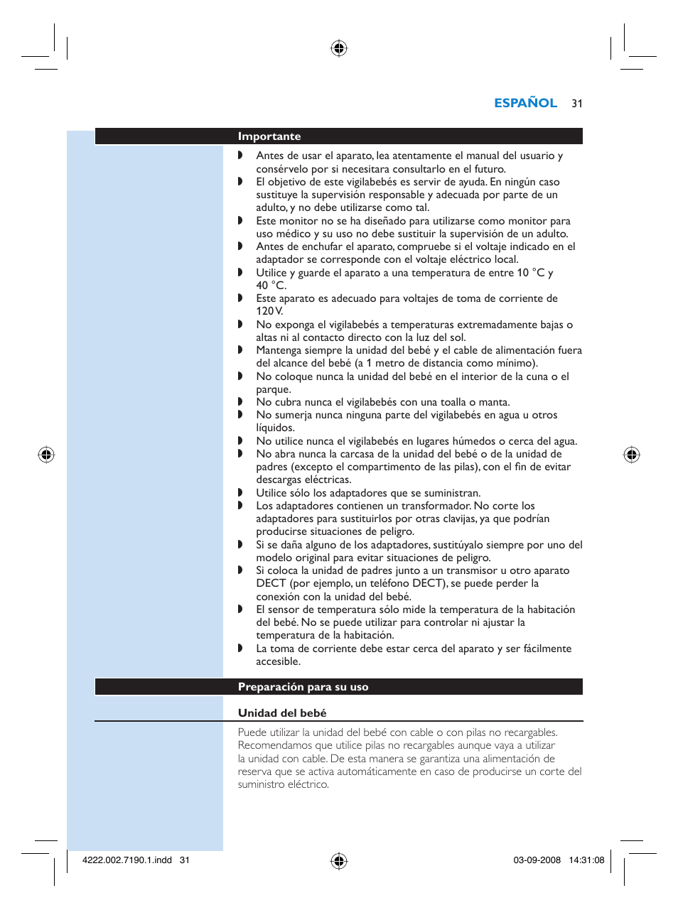Philips SCD520-00 User Manual | Page 31 / 74