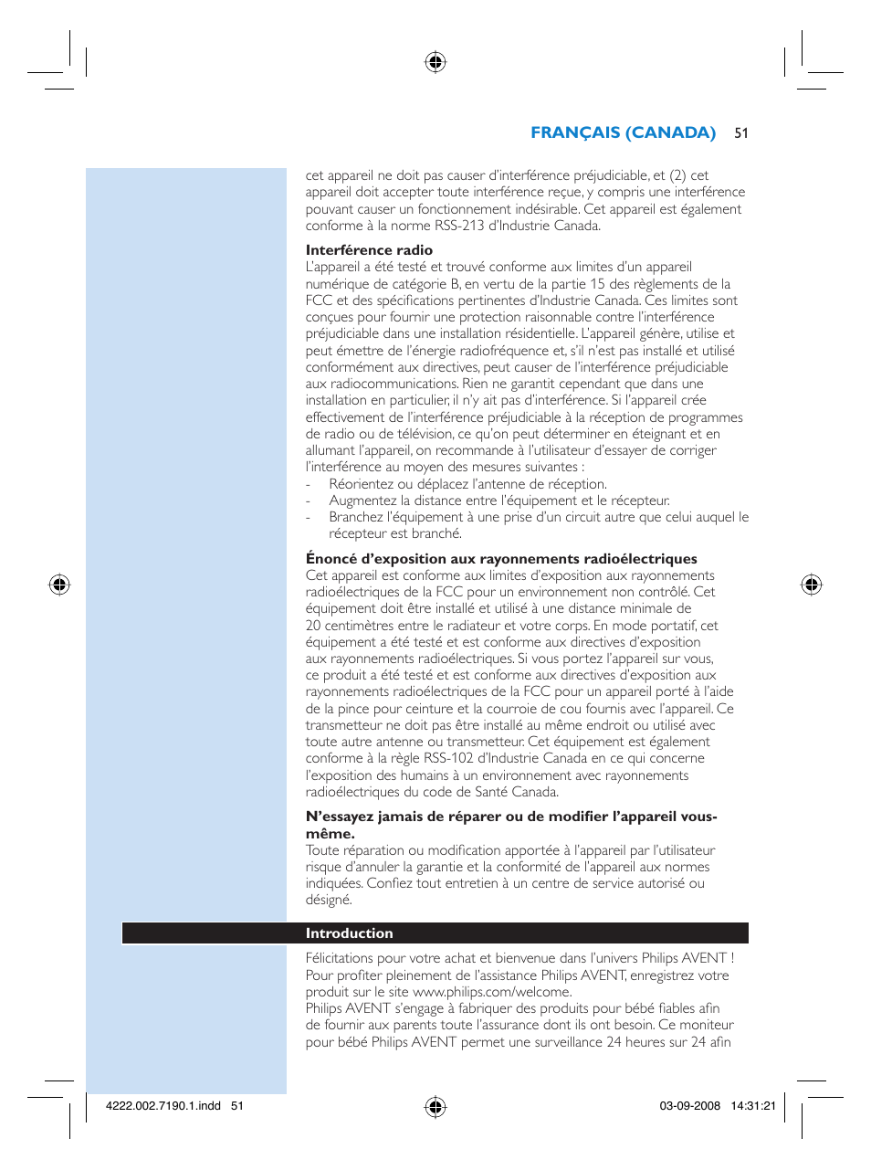 Philips SCD520-00 User Manual | Page 51 / 74