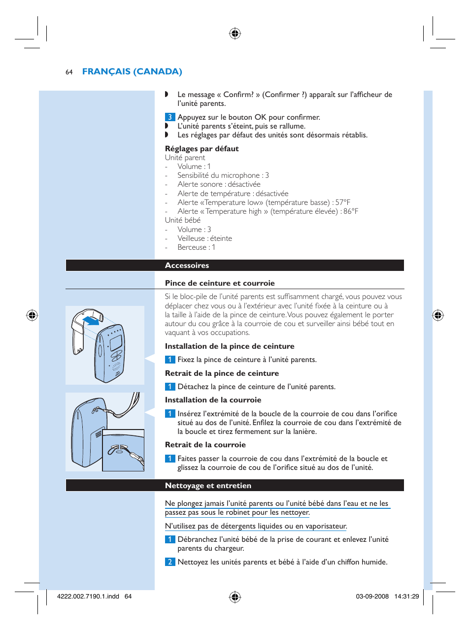 Philips SCD520-00 User Manual | Page 64 / 74