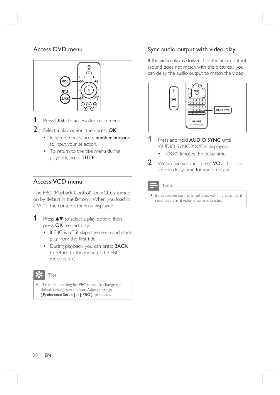 Philips HTS6515D-37B User Manual | Page 28 / 52