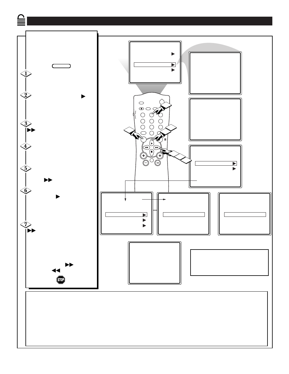 Nderstanding the, Ontrol, Locking | Ptions | Philips 20PT91S User Manual | Page 18 / 40