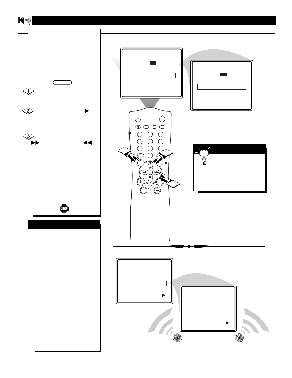 Ow to, Et the, Tereo | Rograms | Philips 20PT91S User Manual | Page 24 / 40