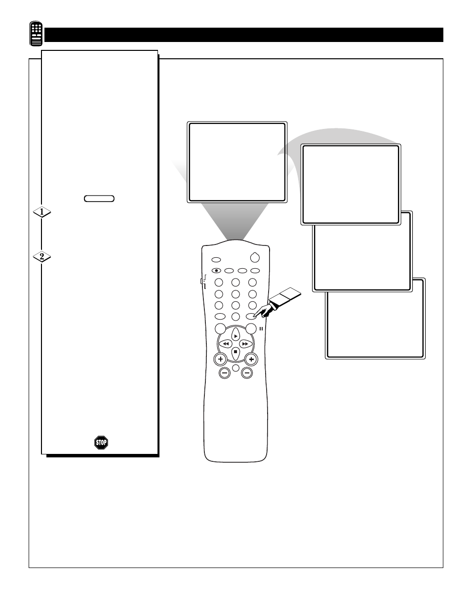 Sing the, Icture, Ontrol | Philips 20PT91S User Manual | Page 28 / 40