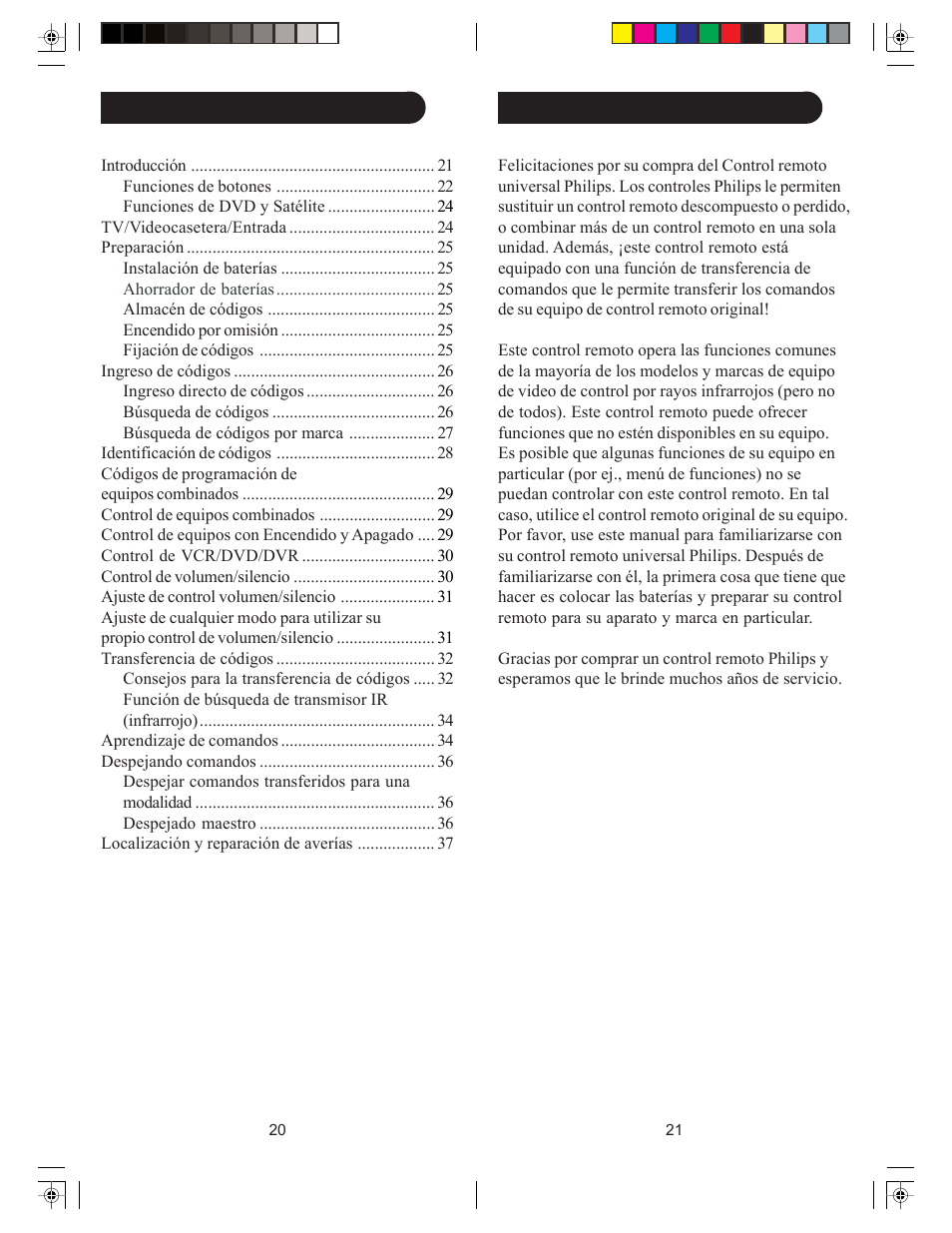 Philips SRU4208WM-17 User Manual | Page 11 / 21